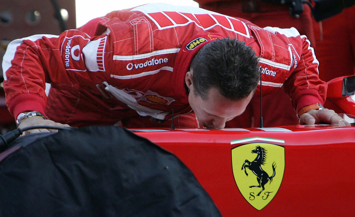 Михаэль Шумахер вывел команду Ferrari на новый уровень