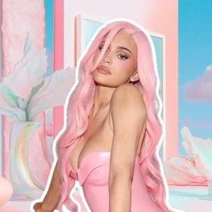 Превратилась в Барби: Кайли Дженнер вышла в свет с розовыми волосами