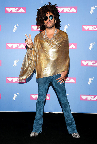 Ленни Кравиц на MTV Video Music Awards в Нью-Йорке, 21 августа