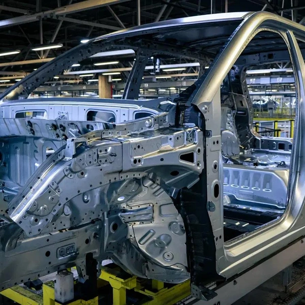 На заводе «АГР» в Шушарах сварили первый автомобиль Jeland | Источник: АГР