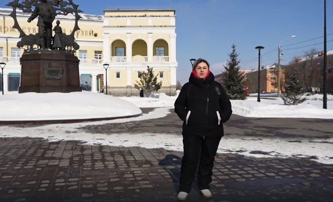 Съемки проходили в Барнауле | Источник: Скриншот телеканал «Ю"