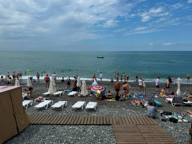 Хорошая погода и чистое море | Источник: Читатель 72.RU 