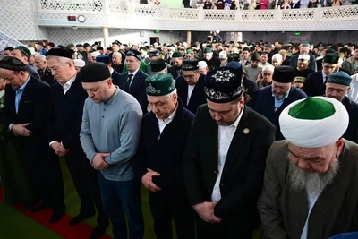 В Уфе мусульмане отметили Ураза-байрам