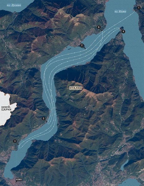 Виртуальная экскурсия на озеро Комо: виллами по воде