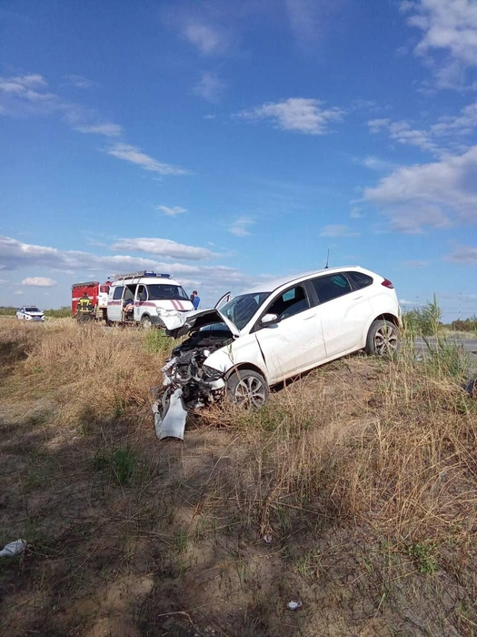 В аварии погибла водитель Daewoo | Источник: ГУ МВД России по Волгоградской области