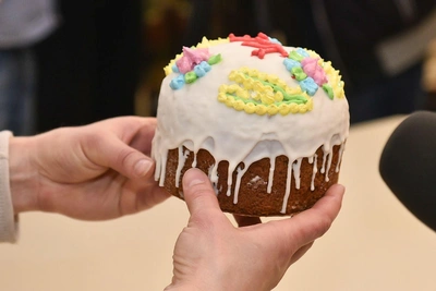 Дрожжевой кулич с творогом: рецепт к Пасхе