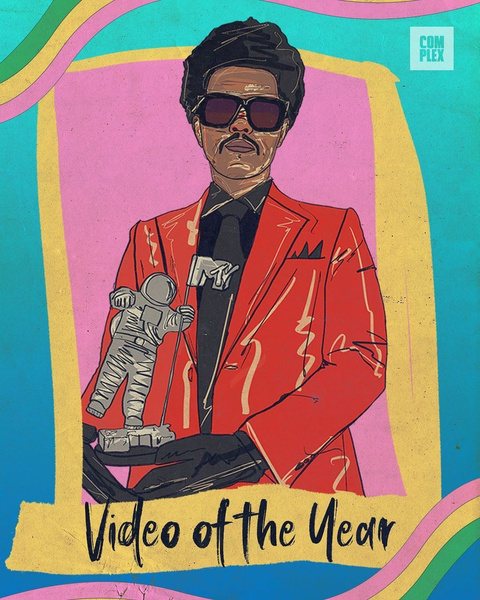 The Weeknd получил самую главную награду премии MTV Video Music Awards