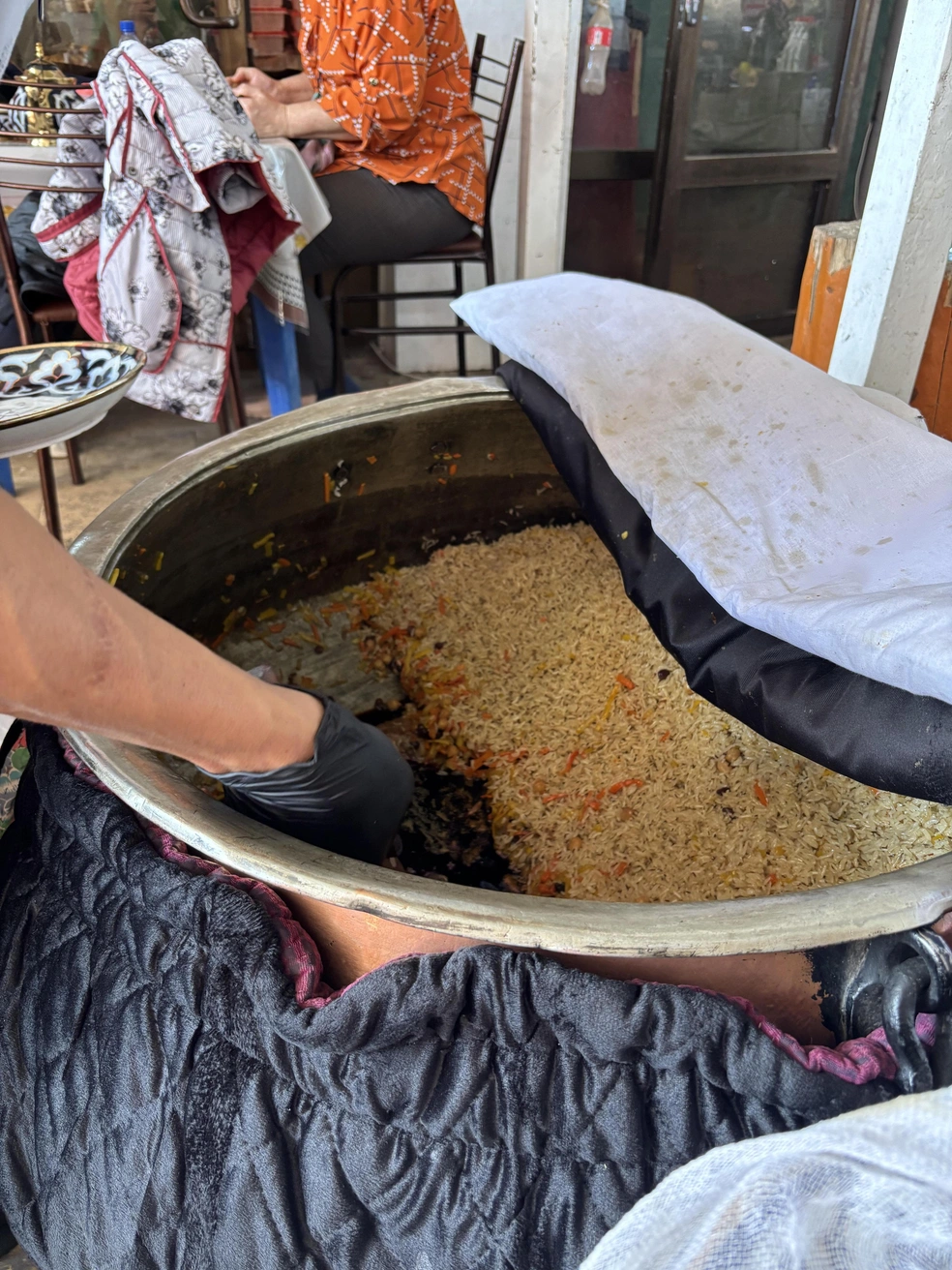 Плов в местном заведении | Источник: captainu_lyalya / T.me