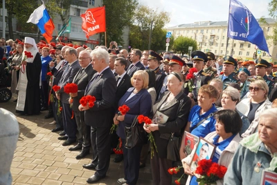 Селянин открыл Аллею Славы в Кирове