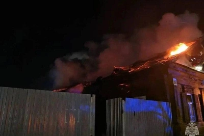 Пожар в Бузулуке: спасены двое детей и четверо взрослых