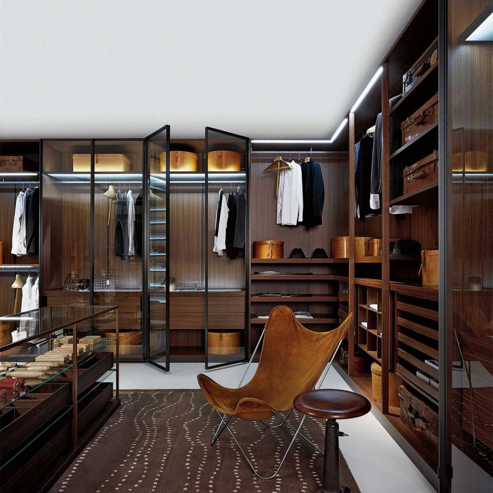 Гардеробная система Battente, дизайн Пьеро Лиссони для Porro. | mcmaison.ru