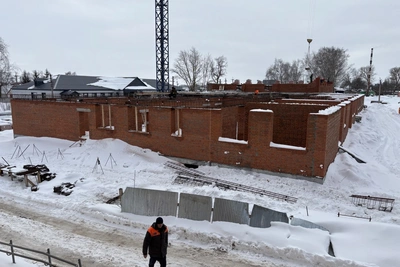 В Земетчино возводят новый лечебно-диагностический корпус
