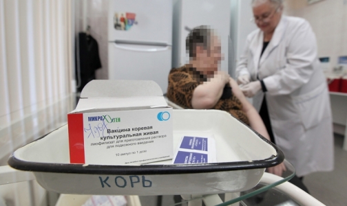 В Петербург завезли вакцину против кори и готовятся к «всеобщей» иммунизации