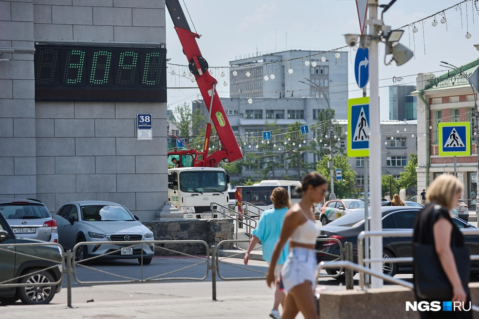 Жара в Новосибирске задержится еще минимум на неделю | Источник: Александр Ощепков / NGS.RU
