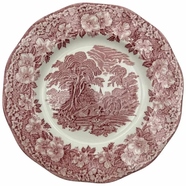 Тарелка Scottish Lochs Unicor, фаянс, Wedgwood
