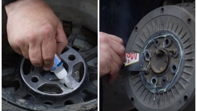 Как далеко уедет автомобиль, если колеса просто приклеить (видеоэксперимент)