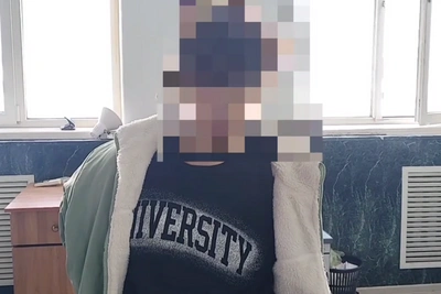 Полиция Бугуруслана показала видео задержания напавшего на детсад