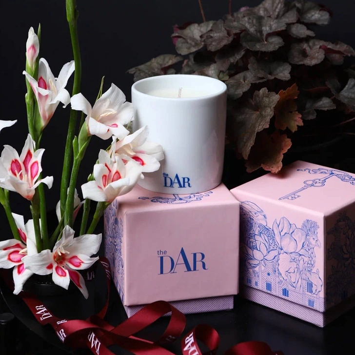 Ароматические свечи The Dar Store × Flame Moscow