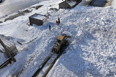 На Сахалине ликвидирована угроза схода снежной лавины