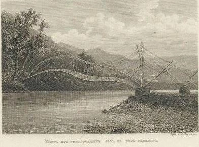 Черкесский мост из виноградных лоз  | Источник: предоставлено Владимиром Костиниковым