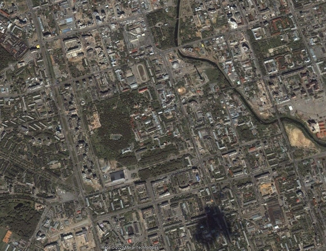 Сравните фотографии 2006 и 2025 годов | Источник: earth.google.com