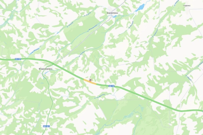 На карте появился соответствующий значок | Источник: «Яндекс Карты»