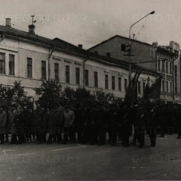 В основном это был митинг, а не военный парад | Источник: Государственный архив Тульской области