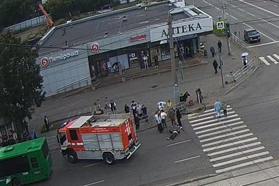 В Челябинске пешеход попал под рейсовый автобус