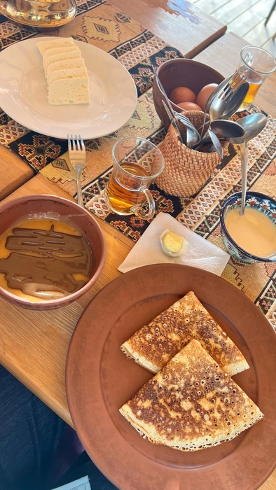 Национальный завтрак | Источник: Габриелла Захарова / 26.RU