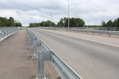 Капремонт моста через Щепец завершен в Островском районе