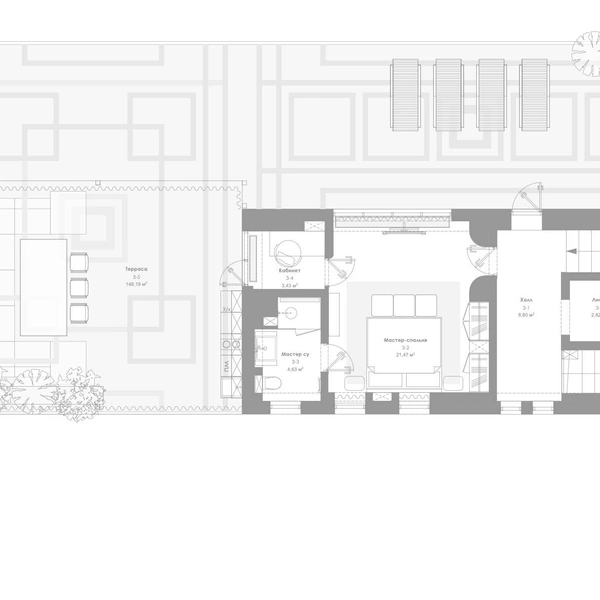 Интерьер недели: дом 468 м&sup2; в Краснодарском крае для большой семьи