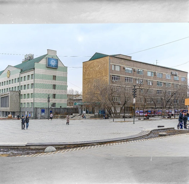 Театральная площадь в июне 1975 года | Источник: Олег Фёдоров / CHITA.RU