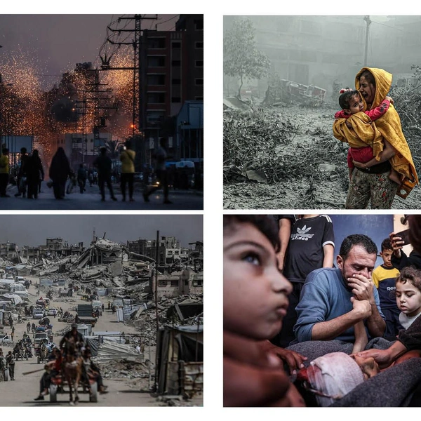 Серия снимков жителей разрушенного войной Сектора Газа победила в номинации «Портфолио» | Источник: Ali Jadallah / HIPA 2025