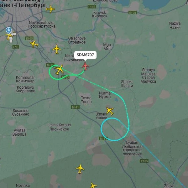 Источник: flightradar24.com