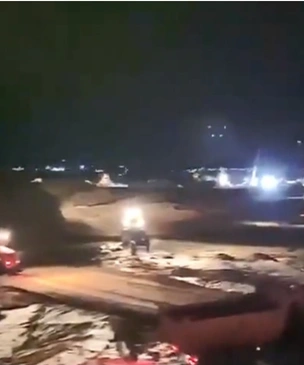 Видео со стройки больницы для пациентов с коронавирусом в Москве