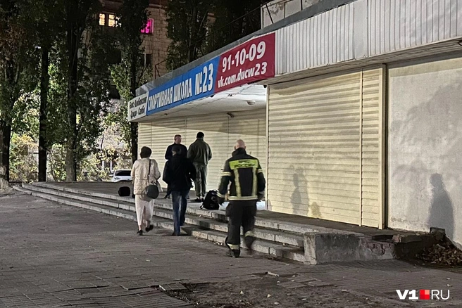 Со слов учеников, они почувствовали сильное задымление | Источник: Алексей Волхонский / V1.RU