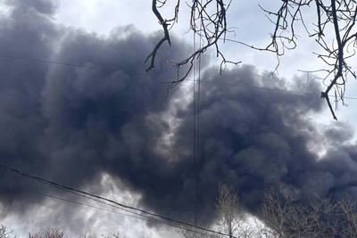 Туапсе: жителей двух улиц эвакуируют из-за пожара на НПЗ