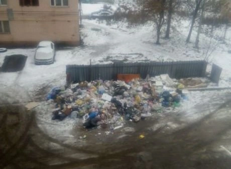 В Рязани вместо мусора увезли мусорные баки | ya62.ru