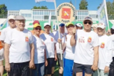 Новодеревеньковцы на областной Спартакиаде пенсионеров
