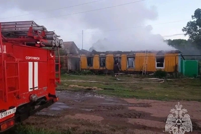 Пожар в селе Малаховка унес жизни двоих