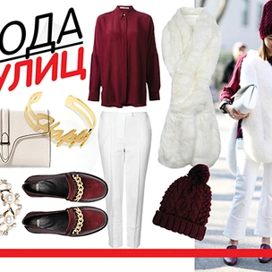 Street style: Меховая горжетка