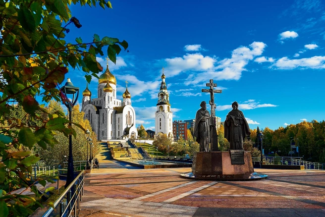 Ирина Лаптева показала красоту осеннего города | Источник: Фотограф Ирина Лаптева Ханты-Мансийск / Vk.com