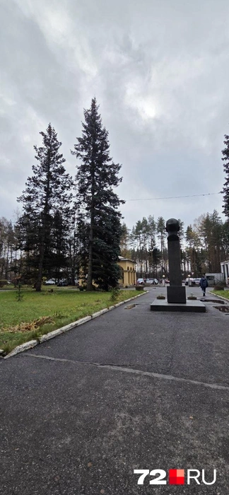 По возможности делала кадры на память. Так выглядит больничный внутренний двор | Источник: из личного архива героини публикации