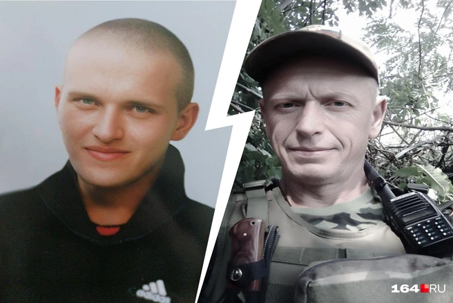 Погибшие в СВО местные жители Александр Буслаев и Александр Ланский | Источник: Администрация Балтайского района / Telegram, Сергей Сафонов Zа Вольский район / Telegram
