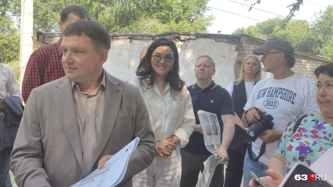 Инвестор готовит участок и проект под школу | Источник: Наталья Артякова / 63.RU