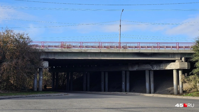 Путепровод в сторону Энергетиков | Источник: Дарья Никитченко / 45.RU