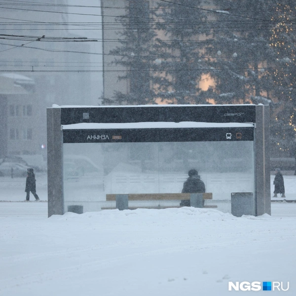 В ожидании автобуса | Источник: Александр Ощепков / NGS.RU