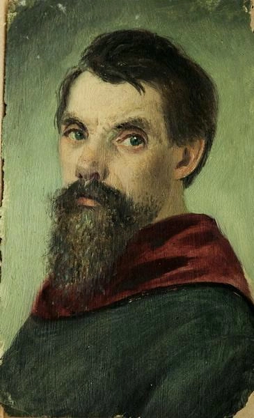 Недатированный автопортрет художника | Источник: «Автопортрет. Этюд», Соловьев Лев Григорьевич / Воронежский областной художественный музей имени И.&nbsp;Н.&nbsp;Крамского, mkram.ru