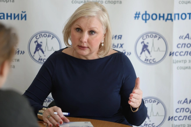 Елена Хомко, руководитель Центра знаний в области социального спорта | Источник: Дарья Драй / «Фонтанка.ру»