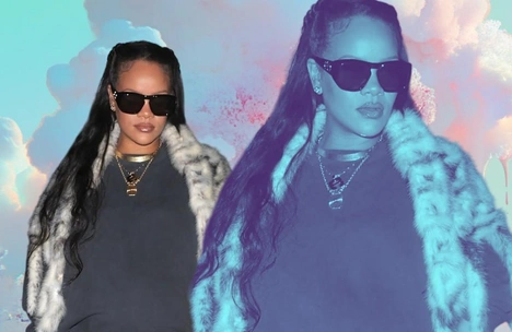 Рианна поделилась ранее не опубликованными беременными кадрами в бикини